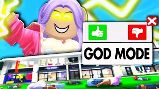 GOD MODE Hacks in Brookhaven [upl. by Otreblon]