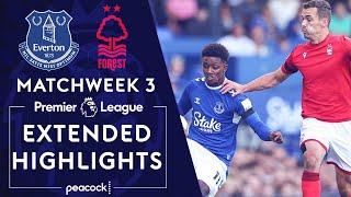 Everton v Nottingham Forest  PREMIER LEAGUE HIGHLIGHTS  8202022  NBC Sports [upl. by Farl]