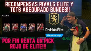 RECOMPENSAS RIVALS ELITE TOTS BUNDES 😍 POR FIN CARTA BUENA EN PICK ROJO DE TOTS EA SPORTS FC 24 [upl. by Atinele]