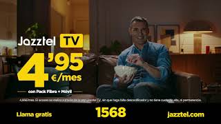 Jazztel TV por sólo 495€mes con nuestra fibra y móvil [upl. by Aleahs469]