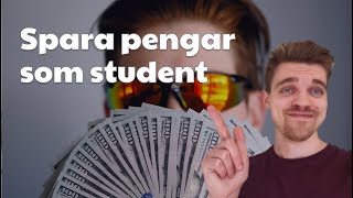 7 tips för att spara pengar som student [upl. by Leone]