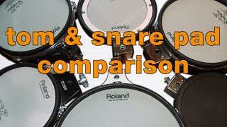 Roland snare noises comparison [upl. by Ardnauq]