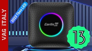 CarlinKit Tbox Max 2023 è il Video Box multimediale Android che non può mancare sulla tua auto [upl. by Anelehs]