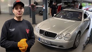 Mercedes Experte bewertet meinen 2000€ CL500  Zustand und Reparaturaufwand [upl. by Gilbert]