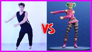 BAILANDO FORTNITE EN LA VIDA REAL FORNITE DANCE CHALLENGE  Alejo Igoa [upl. by Eloccin]