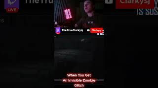 When You Get An Invisible Zombie Glitch shorts codzombiesshort callodutyzombies codzombiememes [upl. by Imoen332]