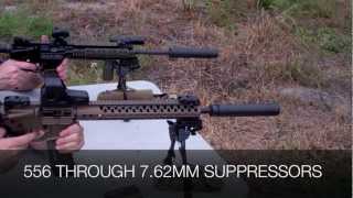 AAC SDN6 VS Surefire FA762K Multi caliber test [upl. by Neenaej]