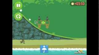 Bad Piggies Ground Hog Day 128 Walkthrough 3 Star [upl. by Sregor269]