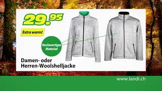 LANDI Dauertiefpreise  Woolshell Jacke Herren  Woolshell Jacke Damen [upl. by Akeemat]