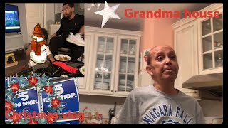 VLOGMAS DAY 4  COME WITH US TO GRANDMAS HOUSE  FIVE BELOW SHOPPING [upl. by Yoccm504]