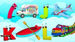 Phonics song for toddlers  phonics fot kids  baby  Alphabet latters  Vehicles name chuchutv [upl. by Yesima108]