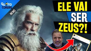 ARNOLD SCHWARZENEGGER DIVULGA CARTAZ ONDE É ZEUS COMO NINGUÉM SABIA DISSO [upl. by Ulphia]