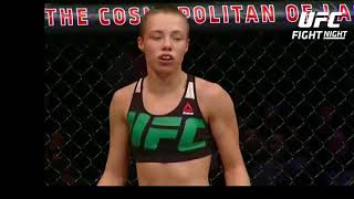 MMA Bloodiest Fight in UFC History Namajunas vs Vanzant [upl. by Latihs]