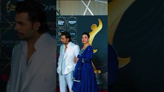 Hiba Bukhari amp urwa at the Hum Awards in London shortsfeed hibabukhari farhansaeed urwahocane [upl. by Kubetz]