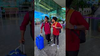 ￼￼ airport मे ट्रेन 😂😂￼ comedy realfools vikramcomedyvideo vikramfunnyvideo airport [upl. by Ammej393]