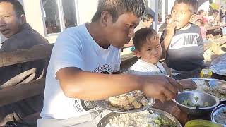 Vawk thau mukbang mizoram world record 😁 [upl. by Nomyar651]