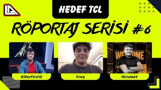 HEDEF TCL Röportaj Serisi 6 Konuk Froy [upl. by Ahsatan766]