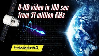 Ultra HD video Received from 31 million KMs in 100 seconds [upl. by Kalie]