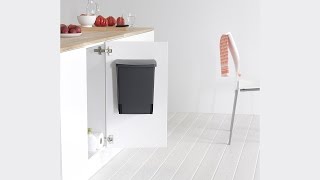 Brabantia Builtin Bin 10 L  Black [upl. by Shinberg]