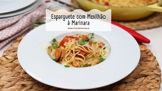 Esparguete com Mexilhão à Marinara [upl. by Aivila]