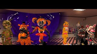 Gmod FNAF Meet The Scraps  The Toys [upl. by Ynes580]