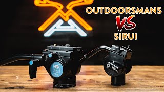 TRIPOD HEAD REVIEW Outdoorsmans Pan Head vs Sirui VA5 [upl. by Eisenstark961]