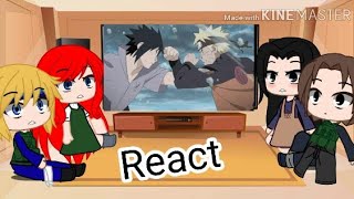 React Naruto vs Sasuke batalha finalGC [upl. by Philbert]