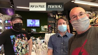 Visite de la boutique Pop en Folie  Maexou [upl. by Shull]