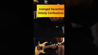 Riff 334 AVENGED SEVENFOLD  UNHOLY CONFESSIONS shorts avengedsevenfold [upl. by Ainadi]