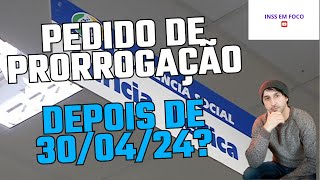 AUXÍLIODOENÇA Pedido de Prorrogação Vai Acabar [upl. by Eibreh81]