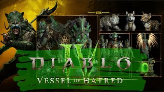 Diablo 4 Vessel of Hatred Expansion  Ultimate Edition  Cosmetic Showcase [upl. by Namyl]