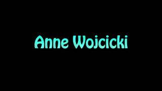 Learn How To Pronounce Anne Wojcicki [upl. by Ninel]