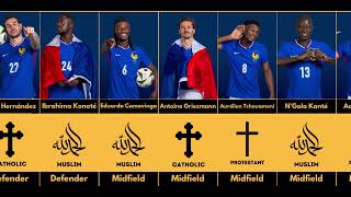 France EURO 2024 Squad Religion [upl. by Sproul]