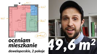 Mieszkanie na Bemowie w Warszawie  oceniam nowe mieszkanie  2 pokoje na 496m2 [upl. by Jenilee]