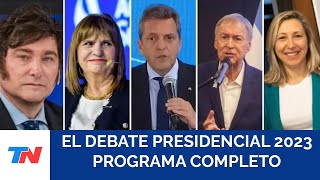 PRIMER DEBATE PRESIDENCIAL I Elecciones Generales 2023 [upl. by Shari]