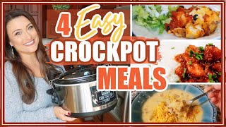 CROCKPOT MEALS  EASY SLOW COOKER DINNERS  FAMILY FAVORITE RECIPES  Cook Clean And Repeat [upl. by Arries]