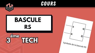 ÉLECTRIQUE ⚡  Part 1  Bascule RS  cours [upl. by Fazeli]