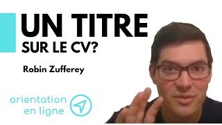 CV fautil mettre un titreobjectif [upl. by Lehar]