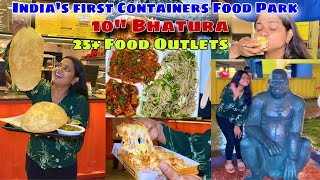 India Main pehli bar Containers Food Park foodpark [upl. by Adanama]