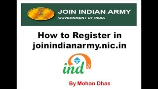 join indian army online application  join indian army online registration [upl. by Chlo735]