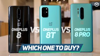 Oneplus 8T vs Oneplus 8 8 Pro FULL Comparison  Camera Test  Problems  Which One To Buy Hindi [upl. by Notlef]