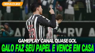 GALO FAZ SEU PAPEL E VENCE EM CASA JOGO MUITO IMPORTANTE DA COMPETIÇÃO  PES 2021  GAMEPLAY 60 [upl. by Halette376]