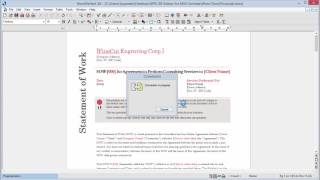 Working with Word files in WordPerfect [upl. by Myrilla]