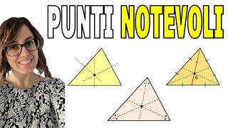 PUNTI NOTEVOLI dei triangoli [upl. by Reklaw839]