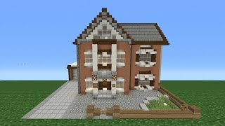 Minecraft Tutorial How to Make My REAL LIFE House British House [upl. by Jarl280]