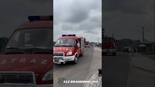 Alt und Neutechnik verschiedener Feuerwehren aus Polen 1🚒🚨 strażpożarna feuerwehr hasici [upl. by Htiekal]