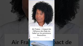 Comment AES fait perdre largent à Air France Nathalie Yamb explique [upl. by Alitta]