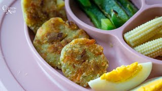 Salmon and Sweet Potato Patties for babiestoddlers [upl. by Chaudoin]