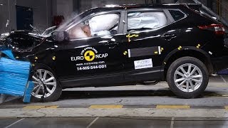 NISSAN QASHQAI CRASH TEST [upl. by Mckinney]