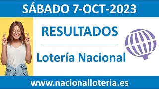 Resultado del sorteo Loteria Nacional del sabado 27 de enero de 2024 [upl. by Hume]